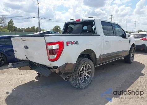 2022 Ford F-150 King Ranch from USA, damaged, VIN 1FTFW1E53NFB39109